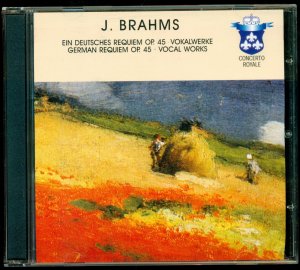 gebrauchter Tonträger – Johannes Brahms / Philharmonisches Orchester Stuttgart – Concerti Royale J. Brahms: Ein Deutsches Requiem; Vokalwerke (3 CD)