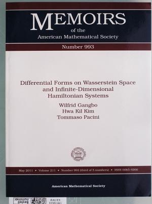 Memoirs of the American Mathematical Society  Number 993 Differential Forms on Wasserstein Space and Intinite-Dimensional Hamiltonian Systems