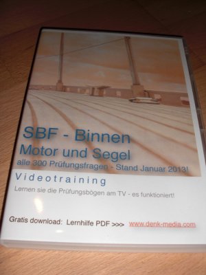 gebrauchter Film – Denk Media – SBF-Binnen, Motor und Segel