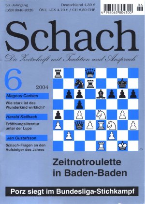 gebrauchtes Buch – Autorenkollektiv – Schach 6/2004