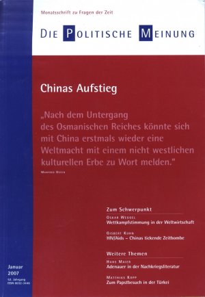 Die politische Meinung Nr. 446/januar 2007