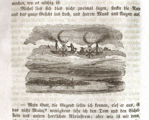 Dämonische Reisen in alle Welt. (Nach einem noch ungedruckten französischen Manuscript bearbeitet). Erstausg.