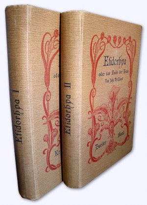 Etidorhpa oder das Ende der Erde. Erster und Zweiter Band [kmpl.]. Mit vielen Illustrationen von J. Augustus Knapp. Autorisierte dtsch. Ausg.