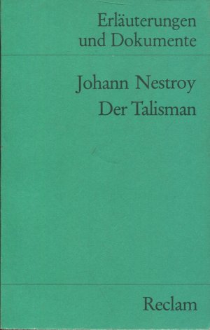 Der Talisman. Erläuterungen und Dokumente - Universal-Bibliothek-Nr. 8128