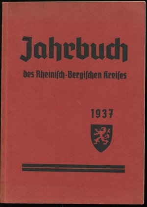 Jahrbuch des Rheinisch-Bergischen Kreises 1937