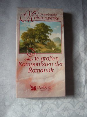 Unvergängliche Meisterwerke - Die großen Komponisten der Romantik, 3 Kassetten in Geschenkkarton