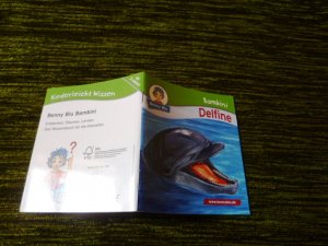 gebrauchtes Buch – Krampl, Angelika; Richter – Delfine - Benny Blu Bambini Nr.  1051 Wissensbuch für die Kleinsten Ab 3 Jahren