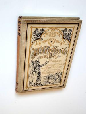 antiquarisches Buch – Karl Stieler – A Hochzeit in die Berg'. Dichtungen in oberbayerischer Mundart zu Hugo Kaufmann's Zeichnungen.
