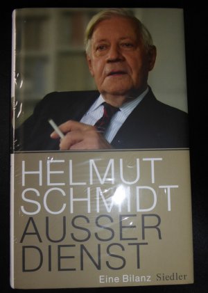 gebrauchtes Buch – Helmut Schmidt – Außer Dienst - Eine Bilanz. Neuware