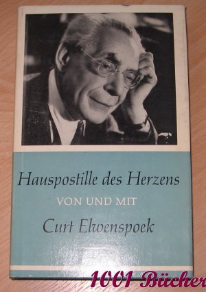 antiquarisches Buch – Curt Elwenspoek – Hauspostille des Herzens - Auswahl aus den Sendungen des Südwestfunks: Unsere Hauspostille.