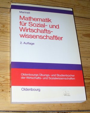 gebrauchtes Buch – Gerhard Marinell – Mathematik für Sozial- und Wirtschaftswissenschaftler