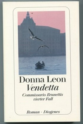 gebrauchtes Buch – Donna Leon – Venezianische Scharade. Commissario Brunettis dritter Fall.