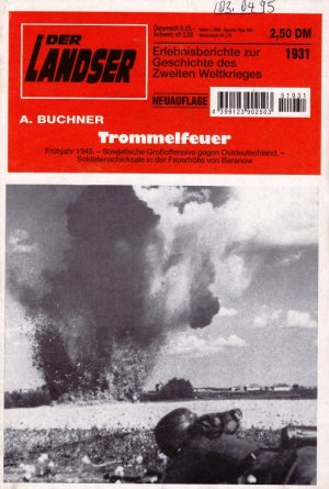 gebrauchtes Buch – A. Buchner – Der Landser - Nr. 1931 - Trommelfeuer