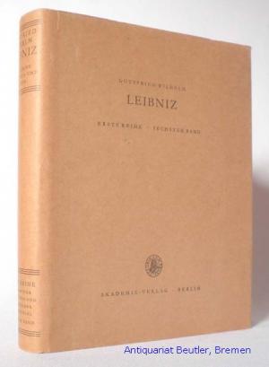 Sämtliche Schriften und Briefe. 1. Reihe: Allgemeiner politischer und historischer Briefwechsel. 6. Band: 1690-1691., Herausgegeben von der Akademie der […]