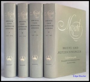 Briefe und Aufzeichnungen., Herausgegeben von der internationalen Stiftung Mozarteum Salzburg. Gesammelt und erläutert von Wilhelm A. Bauer und Otto Erich […]