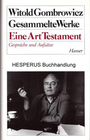 Eine Art Testament