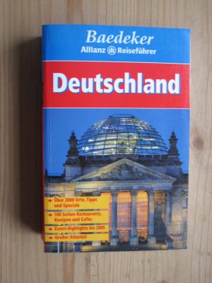 gebrauchtes Buch – Baedeker  – Deutschland - Allianz Reiseführer