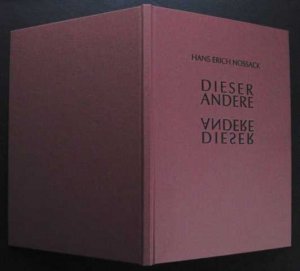 Dieser Andere (Mit Tuschezeichnungen von Johannes LEBEK) - nummeriertes Exemplar : 215 von 275