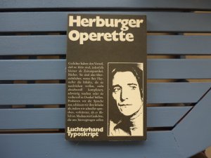 gebrauchtes Buch – Günter Herburger – Operette