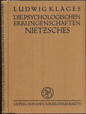 Die psychologischen Errungenschaften Nietzsches.