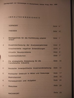 Mißverständnis, Dilemma und Chance der deutschen Nuklearindustrie. Innere Schwächen und Widersprüche sowie Wiederspruch zur politischen und sozialen Umwelt […]