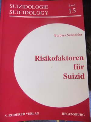 Risikofaktoren für Suizid