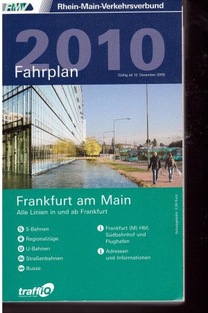 gebrauchtes Buch – Rhein-Main-Verkehrsverbund RMV Fahrplan 2010