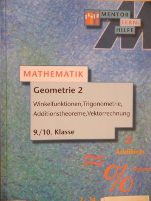 gebrauchtes Buch – Rolf Baumann – mentor Lernhilfe: Mathematik  9./10. Klasse