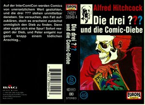 gebrauchtes Hörbuch – Alfred Hitchcock – Die drei ??? und die Comic-Diebe