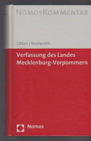 Verfassung des Landes Mecklenburg-Vorpommern