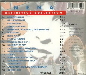 gebrauchter Tonträger – NENA – Definitive Collection