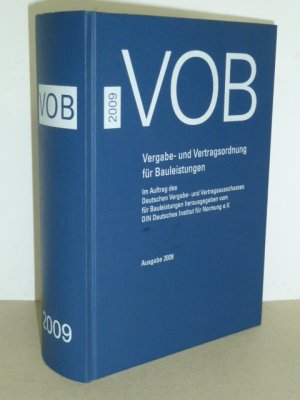 ISBN 9783410612322 "VOB 2009 - Vergabe- Und Vertragsordnung Für ...