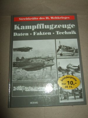 gebrauchtes Buch – Christian Zentner – Kampfflugzeuge, Daten-Fakten-Technik