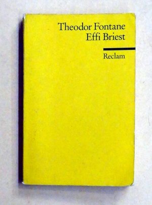 gebrauchtes Buch – Theodor Fontane – Effi Briest