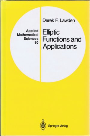 Elliptic Functions and Applications