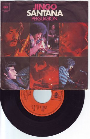 gebrauchter Tonträger – Santana – Jingo - Persuasion (CBS4612) (45 U/min 7 Zoll Vinyl Schallplatte)