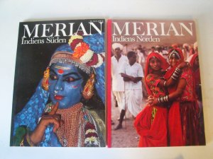 MERIAN: Indiens Norden (1988) u. Indiens Süden (1987); 2 Ausgaben/2 Hefte 2 volumes