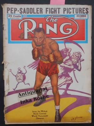 antiquarisches Buch – The Ring - December 1951 World"s Foremost Boxing Magazine - antiquarisches Buch – The Ring - December 1951 World"s Foremost Boxing Magazine -