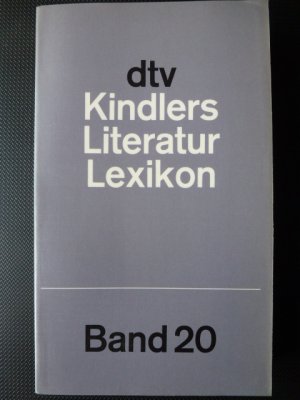 Kindler Literaturlexikon. 20 Bände, komplett