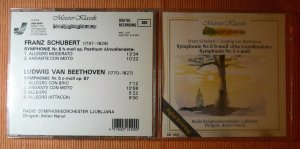 gebrauchter Tonträger – Radio Symphonieorchester Ljubljana – Schubert, Symphonie Nr. 8 h-moll/Beethoven, Symphonie Nr. 5 e-moll (MeisterKlassik)