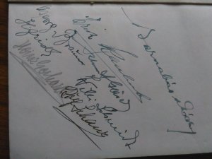 Barnabas von Geczy. Aufstieg einer Kunst. Rhapsodie in zehn Sätzen. mit Original Unterschriften: Barnabas von Geczy u.a. Autograph signiert