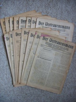 Der Vertrauensmann. Mitteilungsblatt des Parteivorstandes der Soziademokratischen Arbeiterpartei Deutschösterreichs, Konvolut 18 Hefte: 5. Jg. (1929), […]