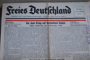 Freies Deutschland. Organ des Nationalkomitees. Konvolut 6 Ausgaben