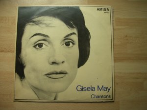 gebrauchter Tonträger – gisela may – chansons