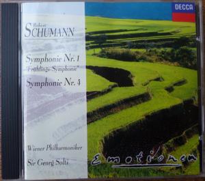 Schumann: Symphonien Nr.1 & 4 / Wiener Philharmoniker, Solti