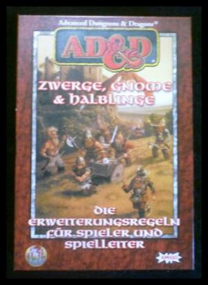 Advanced Dungeons & Dragons: Zwerge, Gnome & Halblinge - Die Erweiterungsregeln für Spieler und Spielleiter (Erweiterungsbox). - Körner, Uwe (Red.)