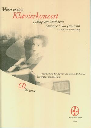 gebrauchtes Buch – Ludwig van Beethoven / Walter Thomas Heyn – Mein erstes Klavierkonzert (CD inkl.)