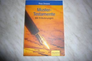 gebrauchtes Buch – Theo Drewes – Mustertestamente