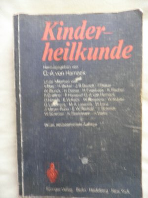 gebrauchtes Buch – Harnack, Gustav-A. v – Kinderheilkunde 3.Aufl.