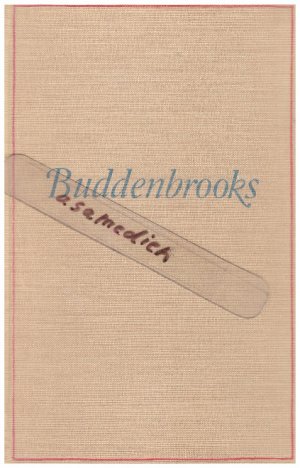 antiquarisches Buch – Thomas Mann – Buddenbrooks - Verfall einer Familie